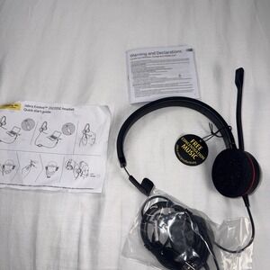 Jabra Evolve 20 SE Wired‎ Dual-Ear Headset with Microphone New